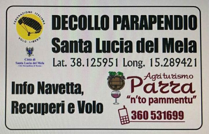 Agriturismo Parra Santa Lucia del Mela Eksteriør billede