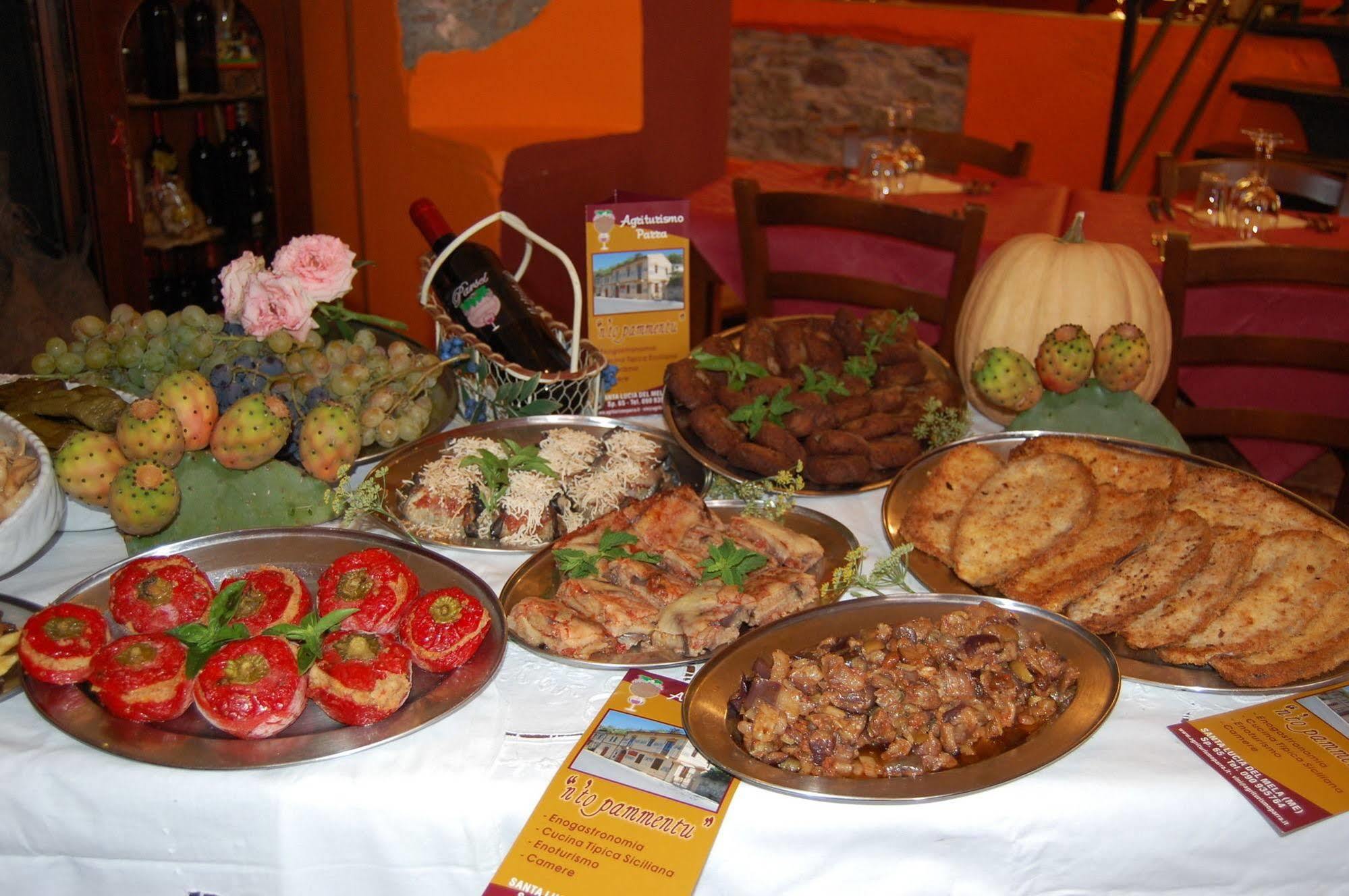 Agriturismo Parra Santa Lucia del Mela Eksteriør billede